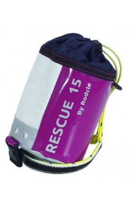 CUERDA RESCATE RODCLE 15 mts (violeta)