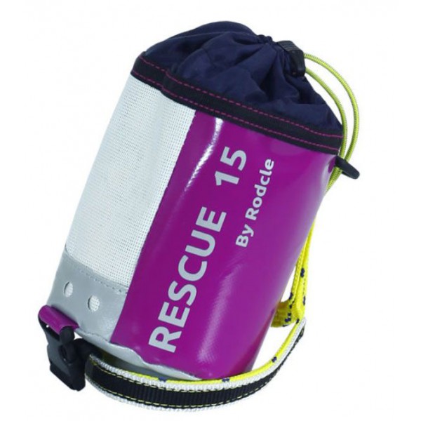 CUERDA RESCATE RODCLE 15 mts (violeta)