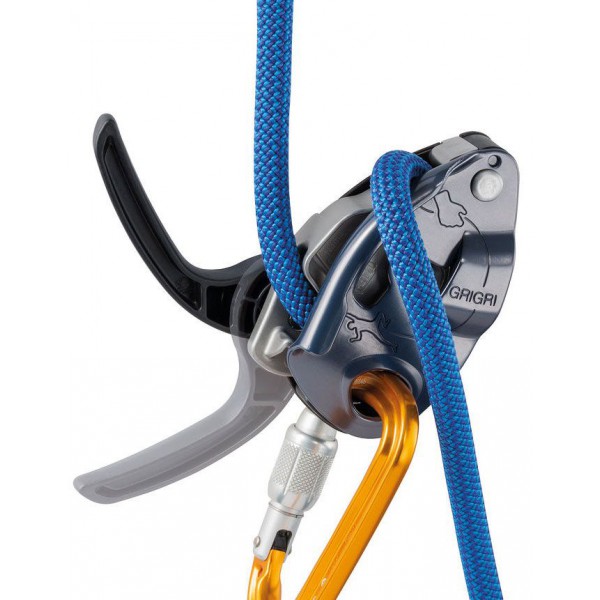 ASEGURADOR PETZL GRIGRI (gris)