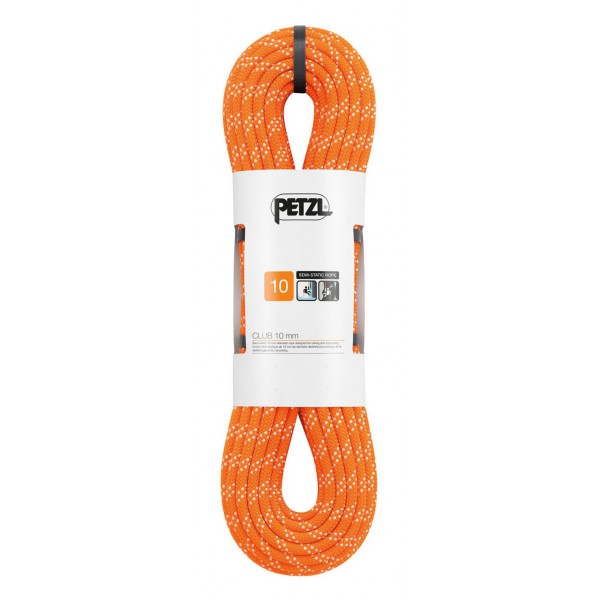 CUERDA PETZL CLUB (Cañones) 10 mm  X 40 mts