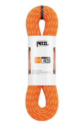 CUERDA PETZL CLUB (Cañones) 10 mm X 60 mts