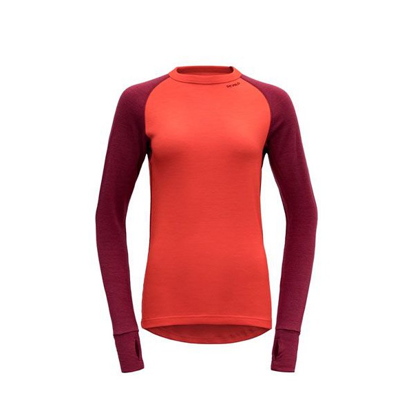 CAMISETA DEVOLD EXPEDITION WOMAN (Beetroot)