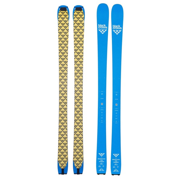 ESQUI BLACK CROWS OVA FREEBRID 85 + PIELES FOCA MIXTAS