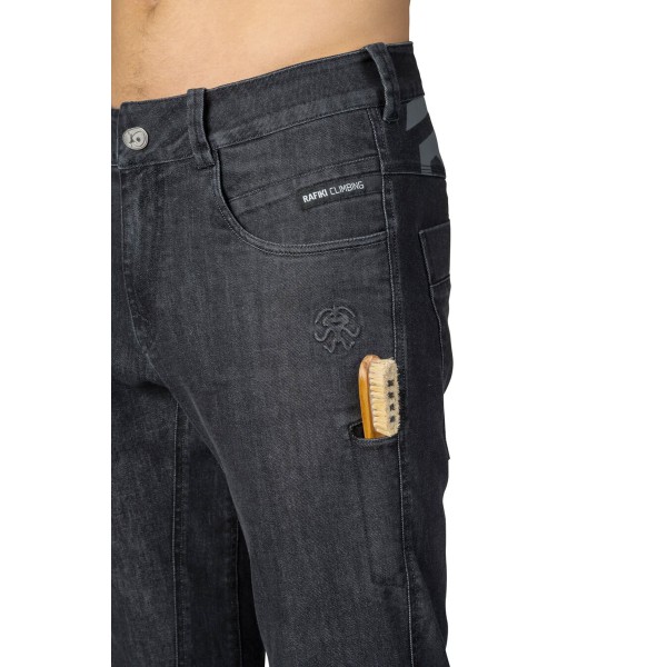 PANTALON RAFIKI ARAN (Black denim)