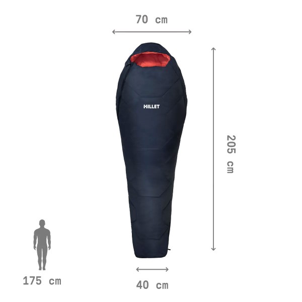 SACO MILLET BAIKAL 1100 (Mujer)