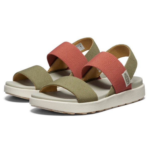SANDALIA KEEN ELLE BACKSTRAP (Olive/Baked Clay)