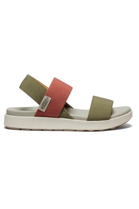 SANDALIA KEEN ELLE BACKSTRAP (Olive/Baked Clay)