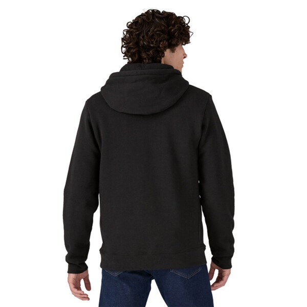 SUDADERA PATAGONIA P- LOGO HOODY (BLK)