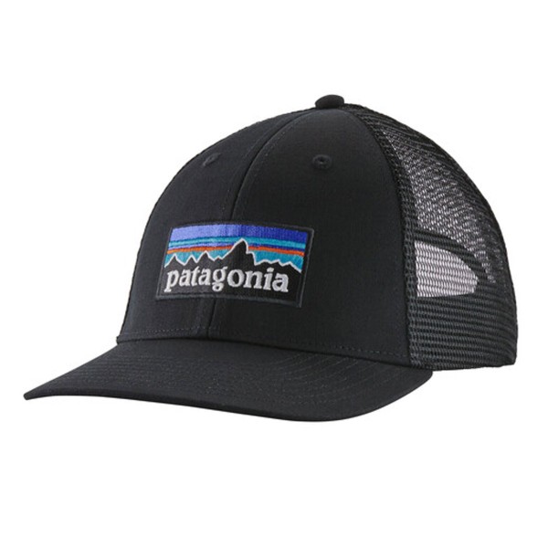 GORRA PATAGONIA P-6 LOGO LO PRO (BLK)