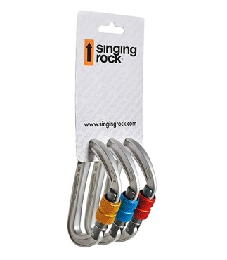 MOSQUETON SINGING ROCK COLT ROSCA PACK 3
