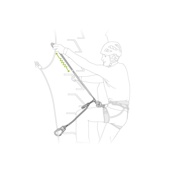 CABO Ferrata PETZL SCORPIO EASHOOK SW