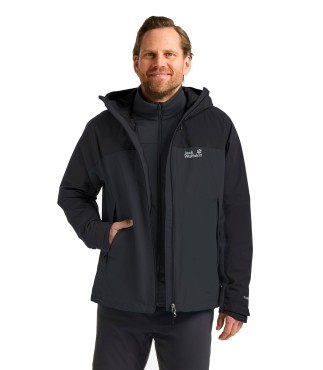 CHAQUETA JACK WOL.WILD PLACES 3in1