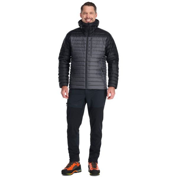 PLUMAS RAB MICROLIGHT ALPINE - Black/Graphene