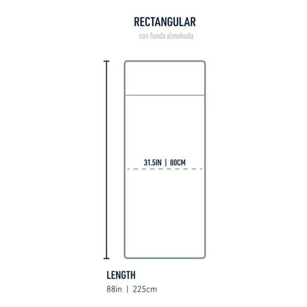 SACO SABANA Sea To Summit Comfort Rectangular Funda Almoada