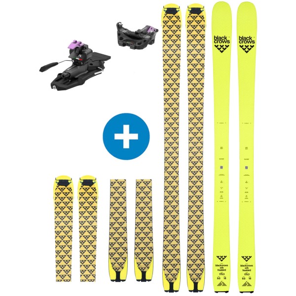 PACK BLACK CROWS ORB FREEBIRD + ATK C-RAIDER 10 AP + FOCAS MIXTAS