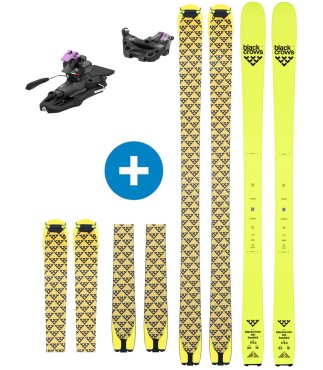 PACK BLACK CROWS ORB FREEBIRD + ATK C-RAIDER 10 AP + FOCAS MIXTAS