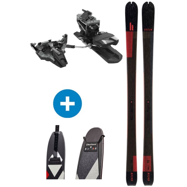 PACK HAGAN PURE 83 + FIJACION ST RADICAL 92 + FOCAS BLACK DIAMOND MIX