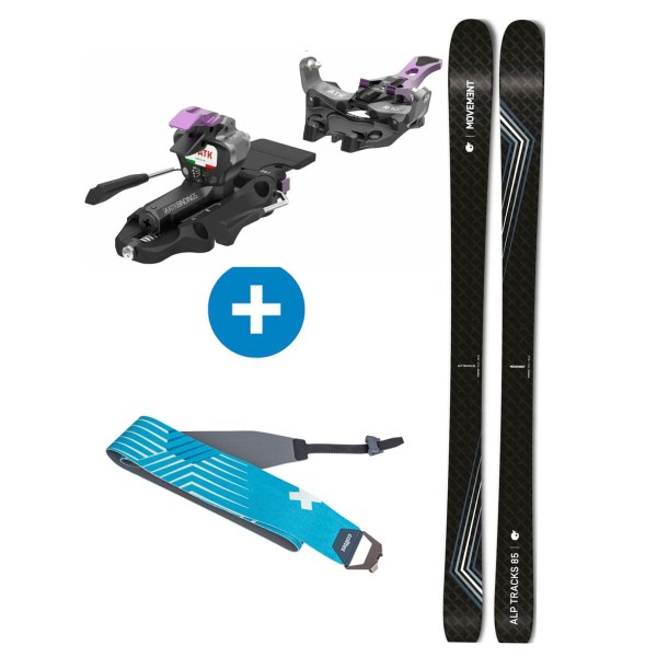 PACK MOVEMENT ALP TRACK 85 + ATK RIDER 11 EVO + focas COLLTEX