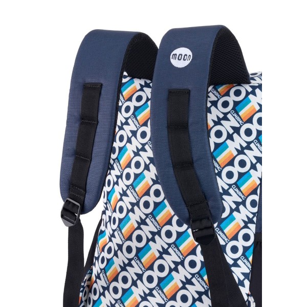 MOCHILA MOON ROLL TOP BLACK PACK