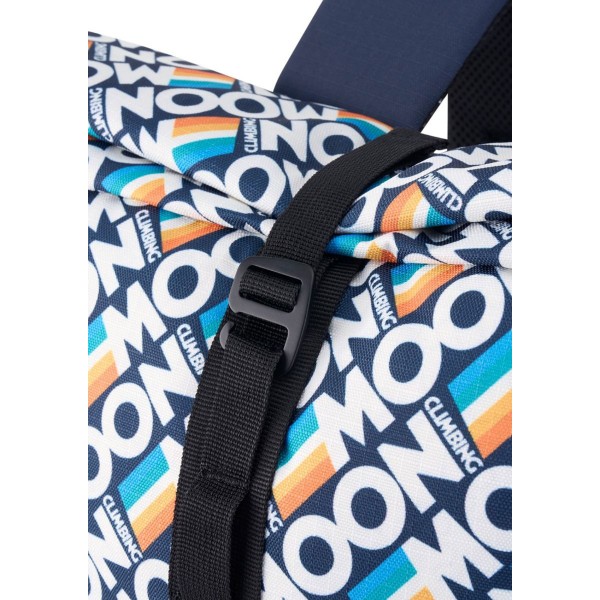 MOCHILA MOON ROLL TOP BLACK PACK