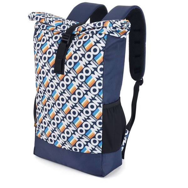 MOCHILA MOON ROLL TOP BLACK PACK