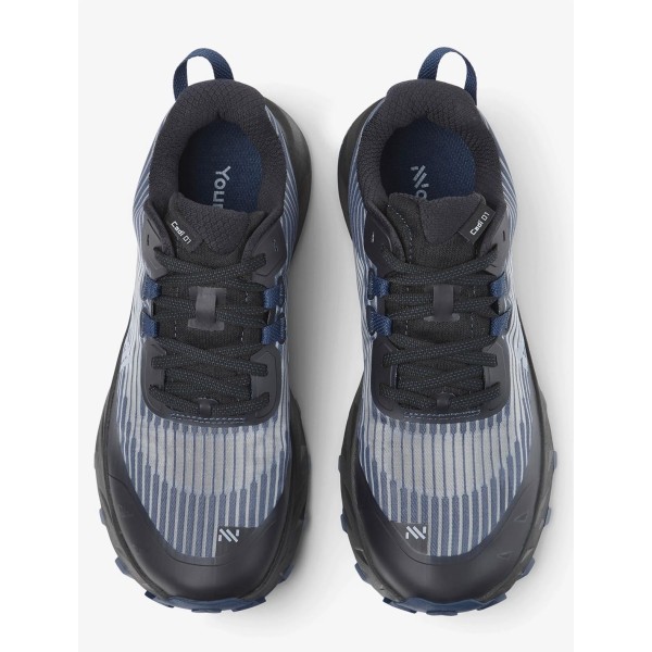 ZAPATILLA NNORMAL CADI azul-negro